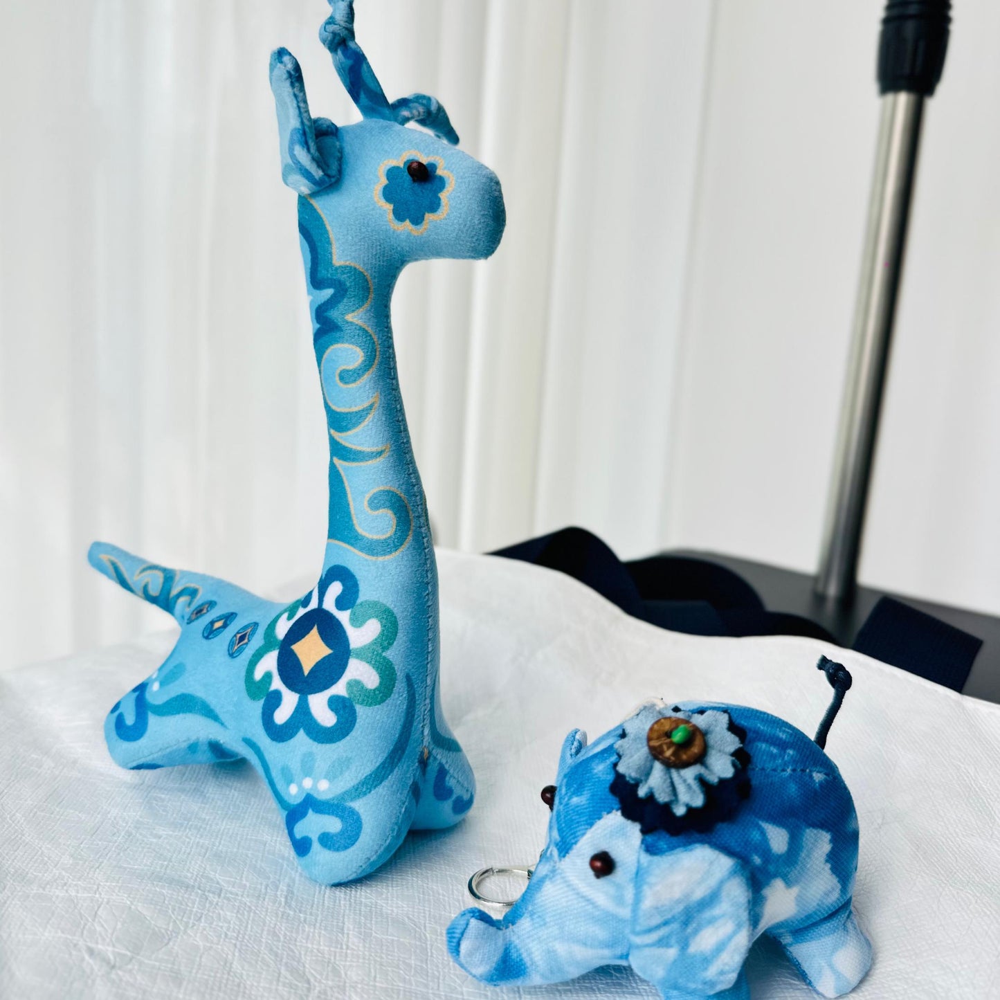 Handmade Giraffe Plushie , Decorative Doll, Nursery Giraffe for Kids, Stuffed Giraffe