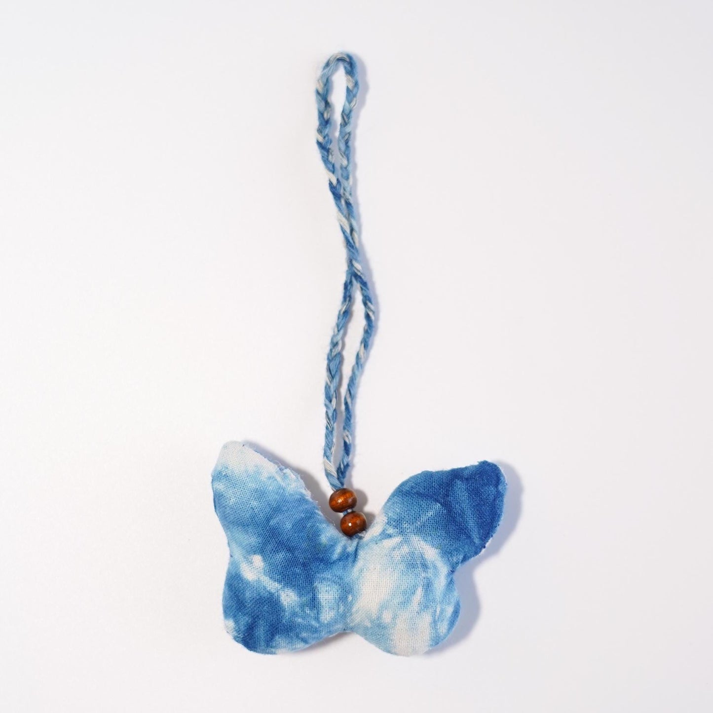 Hand-stitched Tie Dye Ornaments, Animal Plushie Car Interior Decor, Bunny Keychain Decorative Keychain, Fish Ornament, Butterfly Ornament