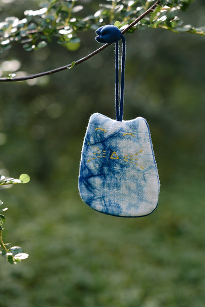 Handmade Tie Dye Kitty Keychain Case, Cotton Keychain Cover, Decorative Keychain, Cute Keychain for Kids