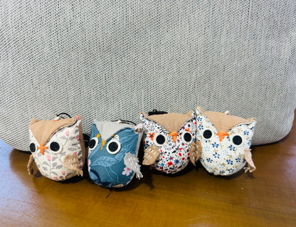[Pre-Order] 50 pcs Handmade Owl Keychain, Plushie Keychain, Decorative Keychain, Cute Owl Keychain