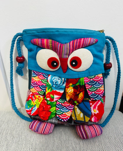 [Pre-Order] 100 pcs Handmade Owl Backpack, Cute Decorative Backpack