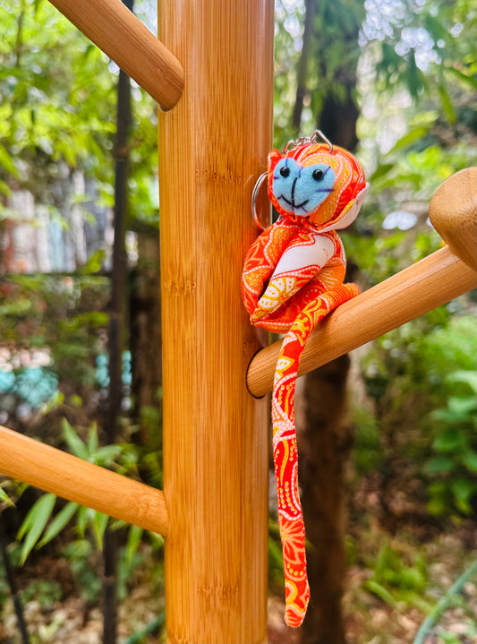 [Pre-Order] 50 pcs Handmade Golden Monkey Keychain, Plushie Keychain, Decorative Keychain, Cute Keychain for Kids, Cute Gift