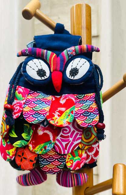 [Pre-Order] 100 pcs Handmade Owl Backpack, Cute Decorative Backpack