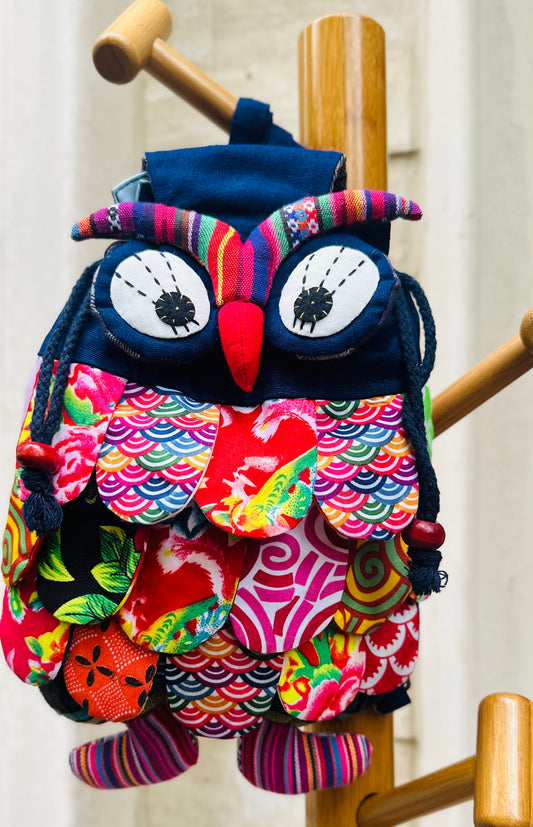 [Pre-Order] 100 pcs Handmade Owl Backpack, Cute Decorative Backpack