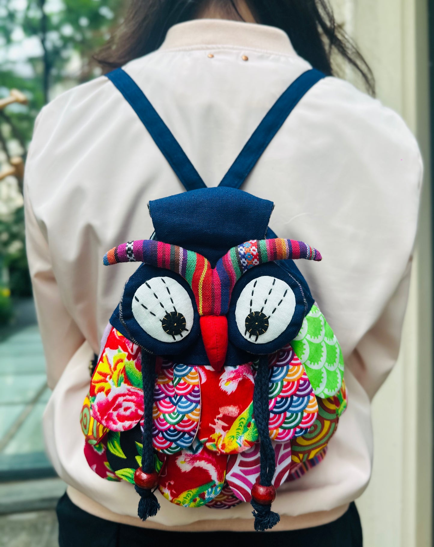 [Pre-Order] 100 pcs Handmade Owl Backpack, Cute Decorative Backpack
