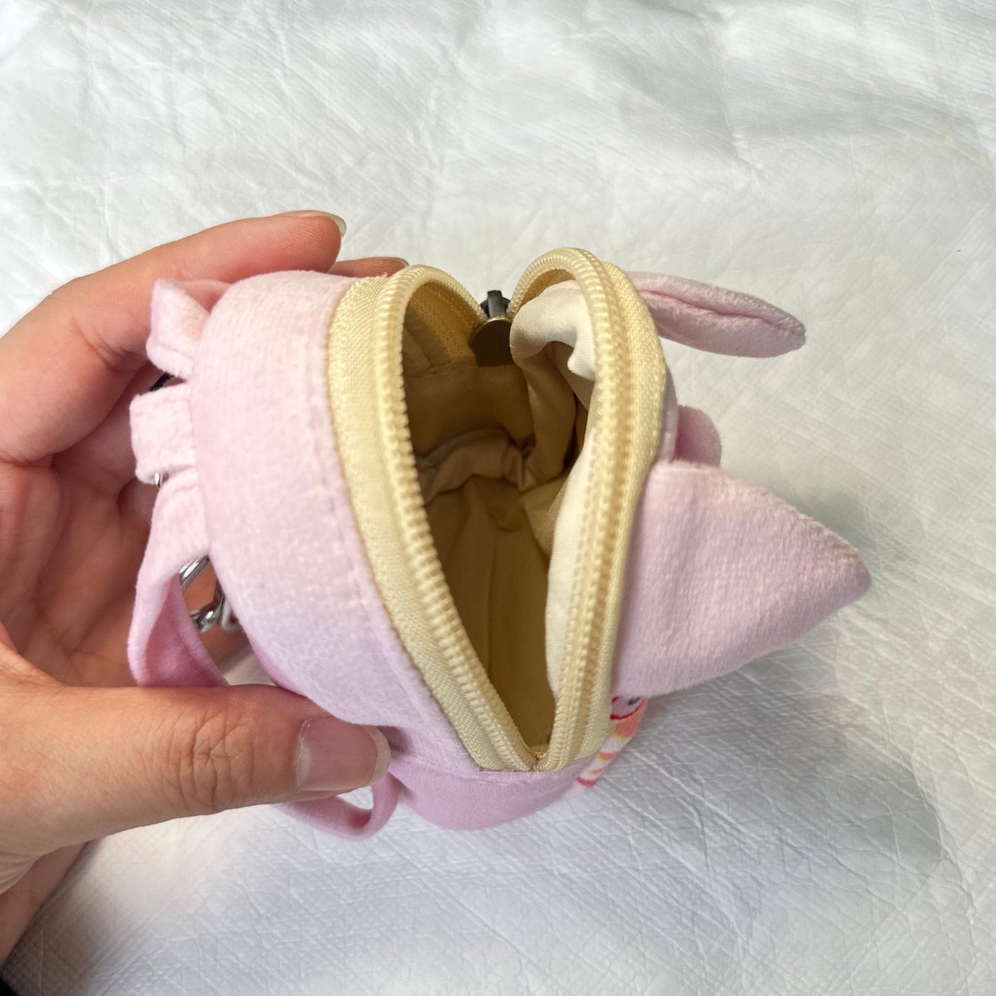 Handmade Owl Keychain Wallet, Plushie Keychain Coin Purse, Decorative Keychain, Cute Keychain for Kids, Zipper Coin Pocket for Her
