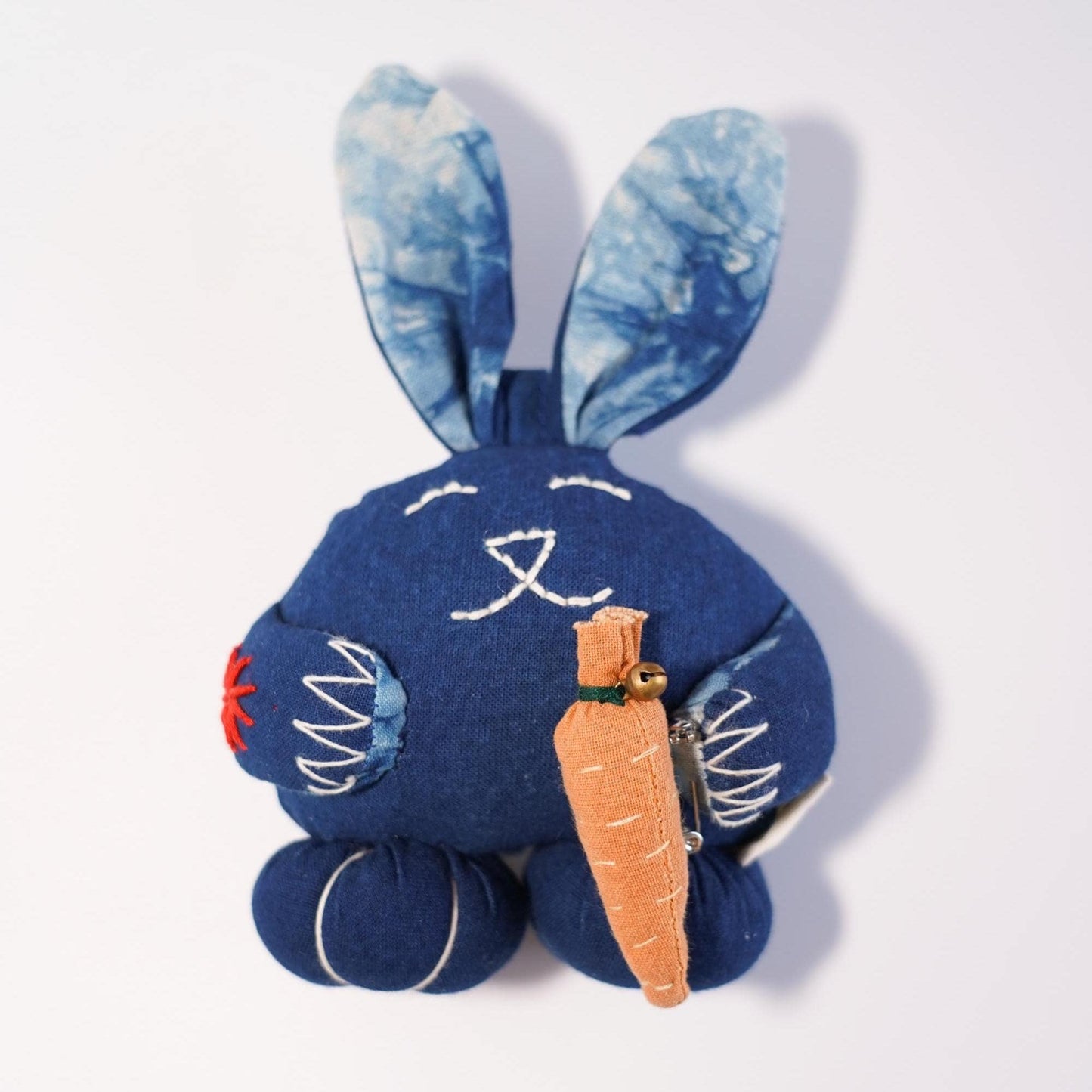 Hand-stitched Tie Dye Ornaments, Animal Plushie Car Interior Decor, Bunny Keychain Decorative Keychain, Fish Ornament, Butterfly Ornament