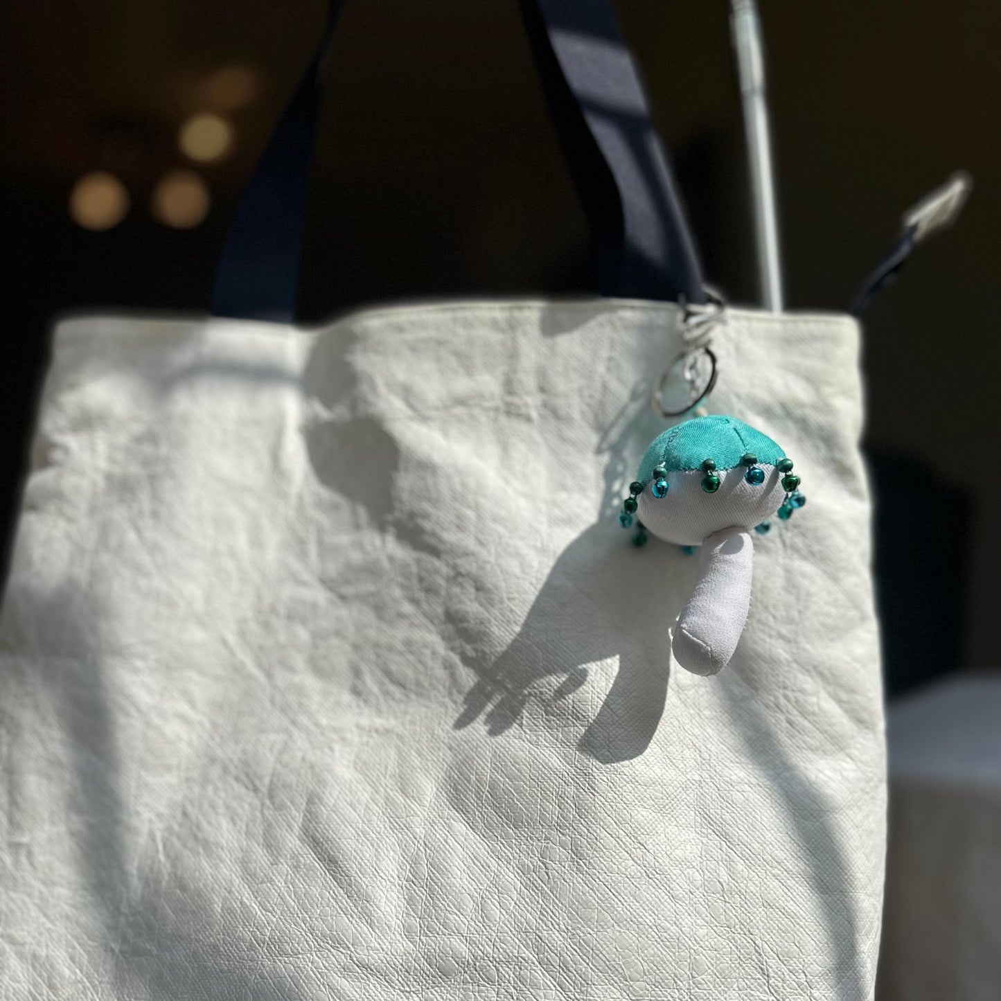 Handmade Mushroom Keychain, Plushie Keychain, Decorative Keychain, Cute Keychain for Kids, Cute Gift for Her