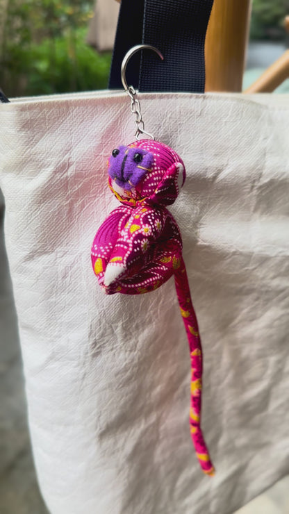 [Pre-Order] 50 pcs Handmade Golden Monkey Keychain, Plushie Keychain, Decorative Keychain, Cute Keychain for Kids, Cute Gift